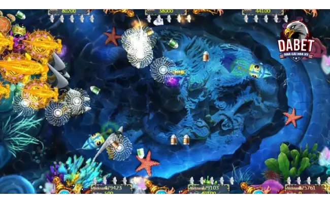 Giao diện bắn cá Dabet